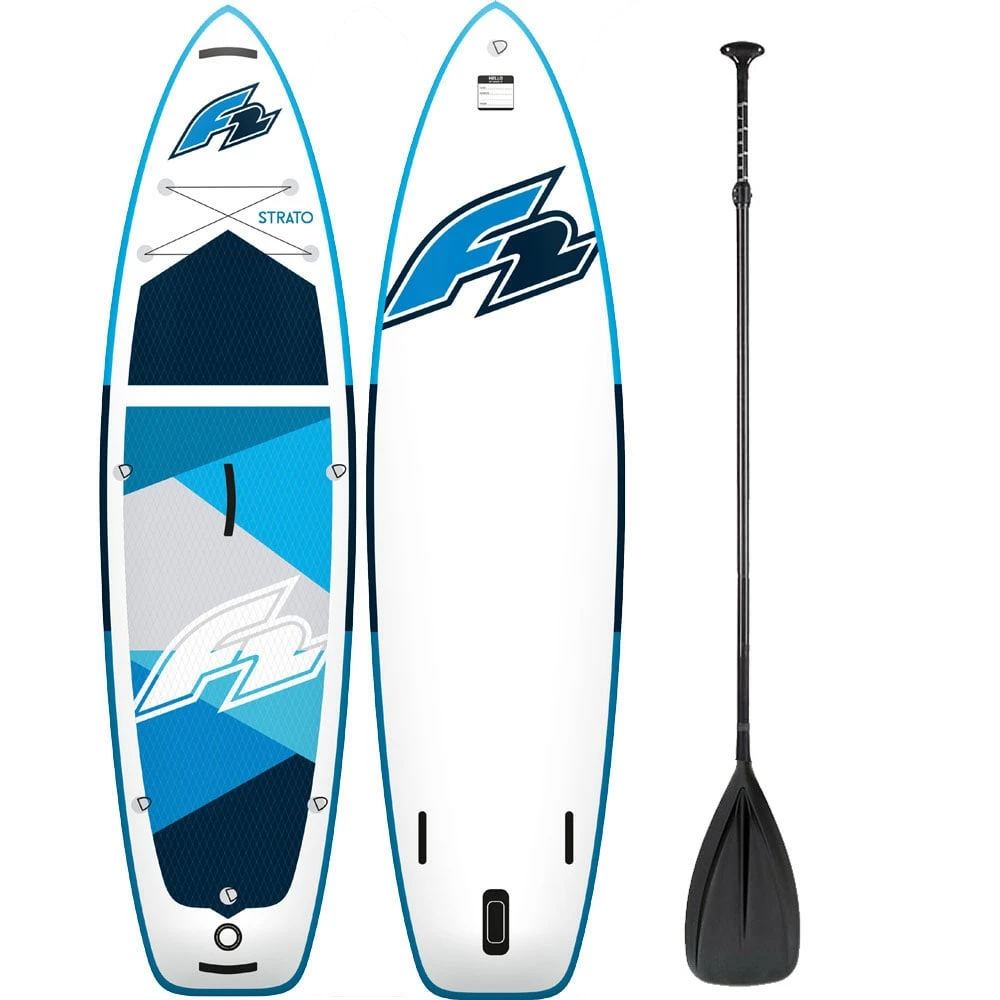 F2 Strato New SET 10'5'' SUP-Board White/Blue Damen, Herren 1 F2 Strato New SET 10'5'' SUP-Board White/Blue Damen, Herren