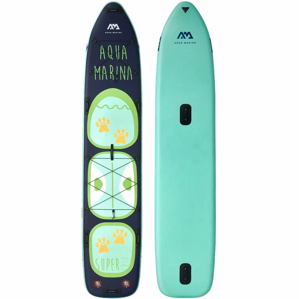 Aqua Marina Super Trip Tandem 14'0'' SUP-Set Turquoise/Navy Damen, Herren 1 Aqua Marina Super Trip Tandem 14'0'' SUP-Set Turquoise/Navy Damen, Herren