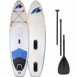 F2 Ride WS 11'5'' SET WS-SUP White/Blue Damen, Herren
