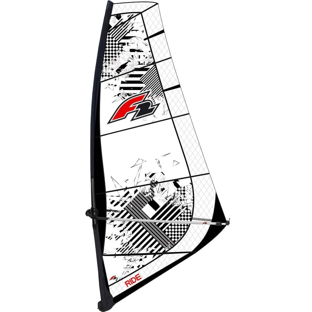 F2 Ride Complete Unisex Rigg 6.0 Qm Komplettsegel Black Damen, Herren 1 F2 Ride Complete Unisex Rigg 6.0 Qm Komplettsegel Black Damen, Herren