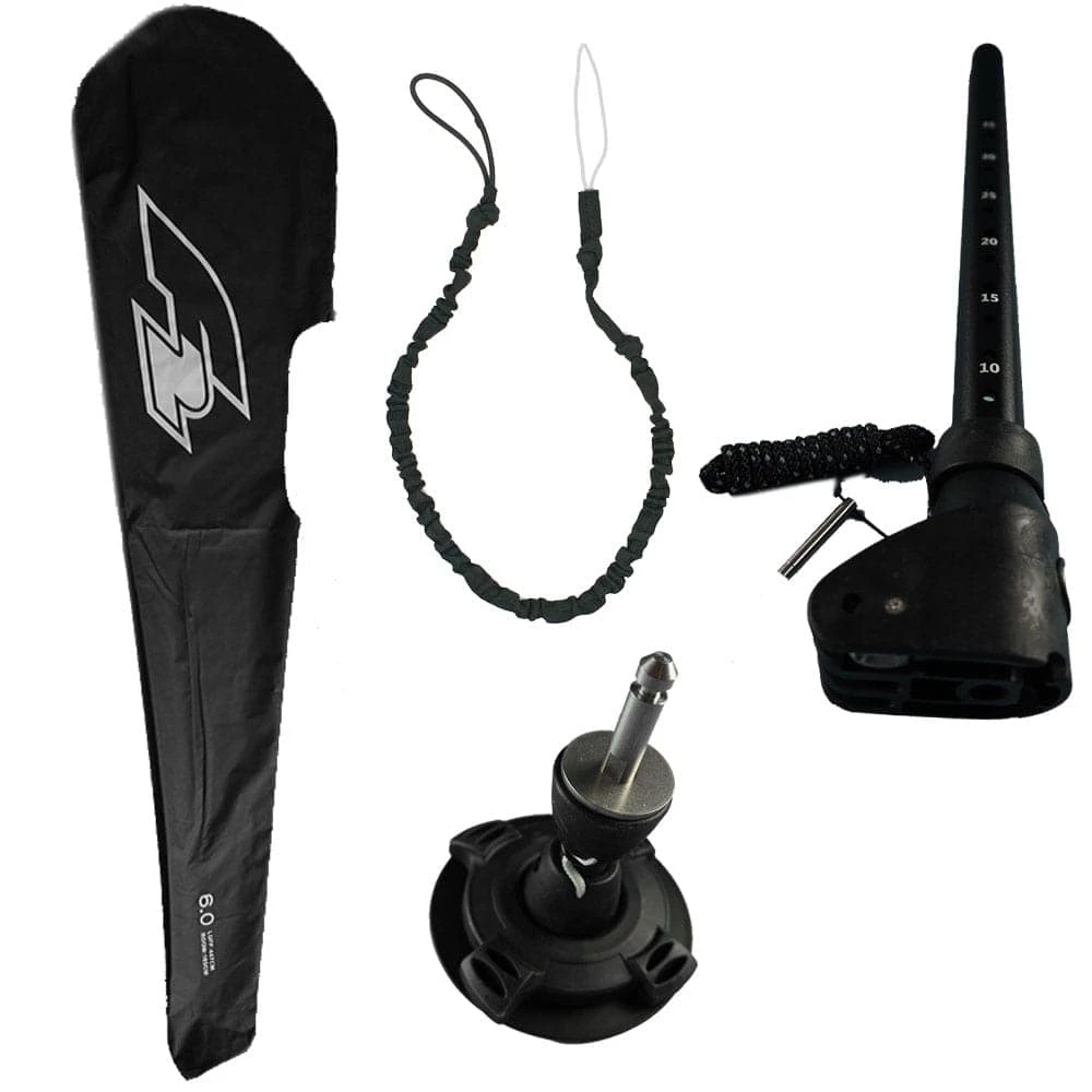 F2 Ride Complete Unisex Rigg 6.0 Qm Komplettsegel Black Damen, Herren 3 F2 Ride Complete Unisex Rigg 6.0 Qm Komplettsegel Black Damen, Herren – Bild 3