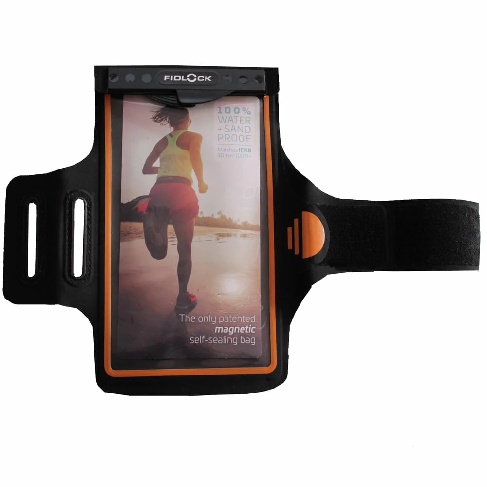 Fidlock Arm Band Wasserdichtes Sport-Armband Black/Transparent Black Damen, Herren 1 Fidlock Arm Band Wasserdichtes Sport-Armband Black/Transparent Black Damen, Herren