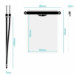 Fidlock Dry Bag Maxi Wasserdichter Packsack Transparent Damen, Herren -JP-AUSTRALIEN SUP-Shop unnamed file 1437