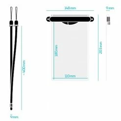 Fidlock Dry Bag Medium Wasserdichte Tasche Transparent Black Damen, Herren 11 Fidlock Dry Bag Medium Wasserdichte Tasche Transparent Black Damen, Herren -JP-AUSTRALIEN SUP-Shop unnamed file 1454