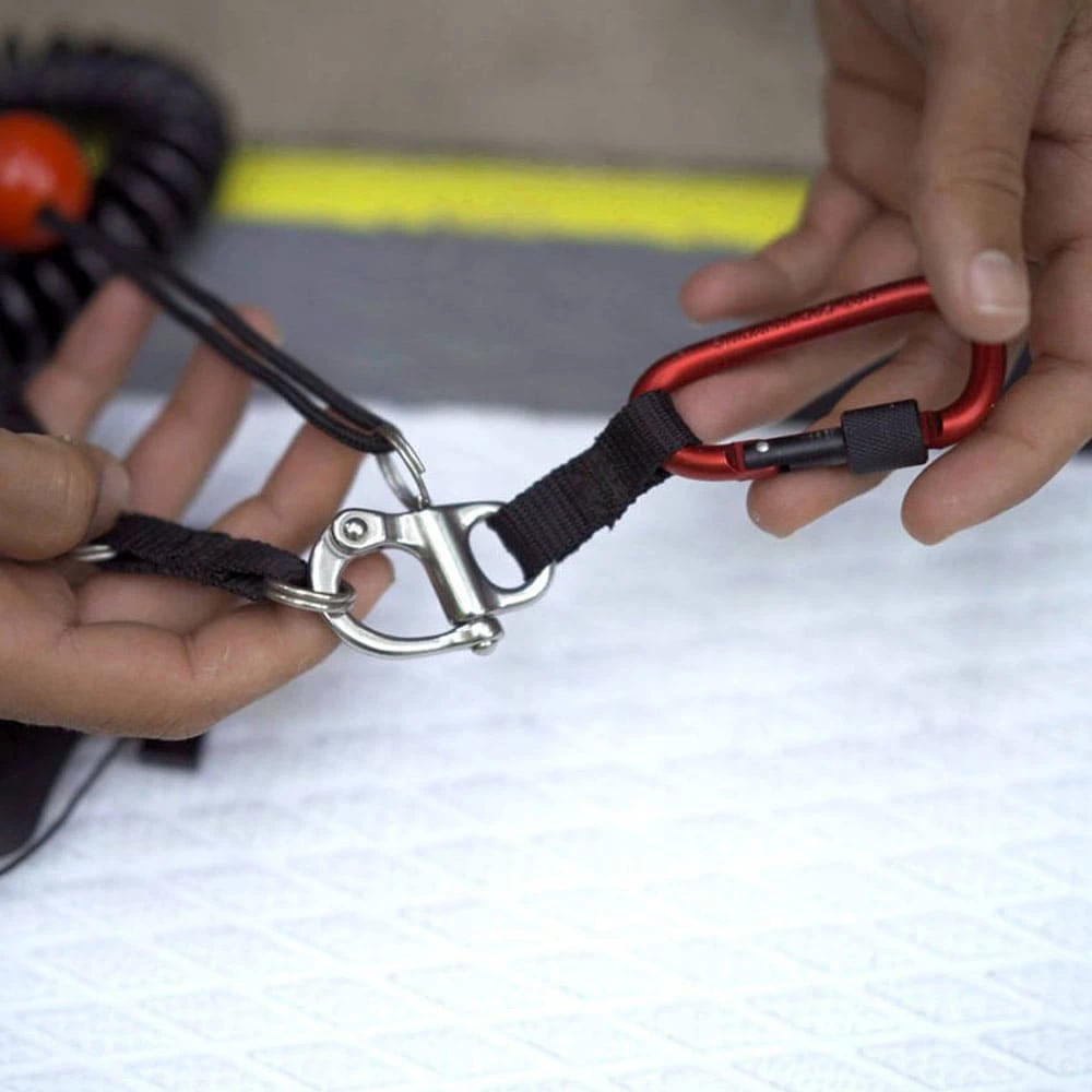 Aqua Marina River Leash Wildwasser-Sicherungsleine Black Damen, Herren 4 Aqua Marina River Leash Wildwasser-Sicherungsleine Black Damen, Herren – Bild 4