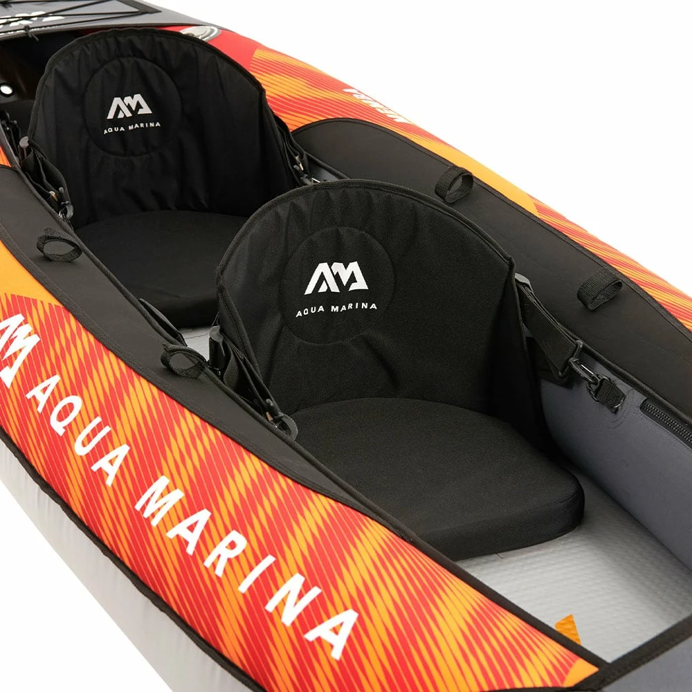 Aqua Marina Memba 390 SET Tourenkajak Black/Orange Damen, Herren 6 Aqua Marina Memba 390 SET Tourenkajak Black/Orange Damen, Herren – Bild 6