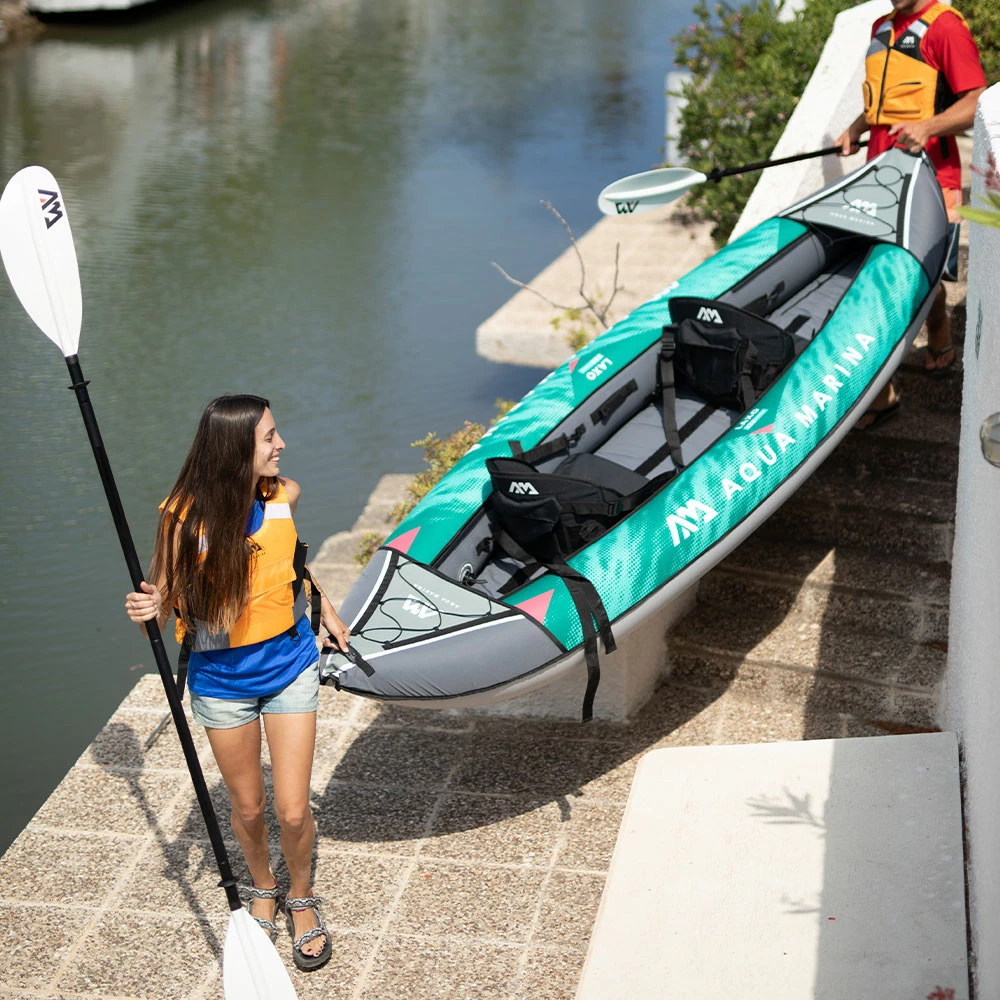 Aqua Marina Laxo 320 SET Freizeitkajak Turquoise Damen, Herren 9 Aqua Marina Laxo 320 SET Freizeitkajak Turquoise Damen, Herren – Bild 9