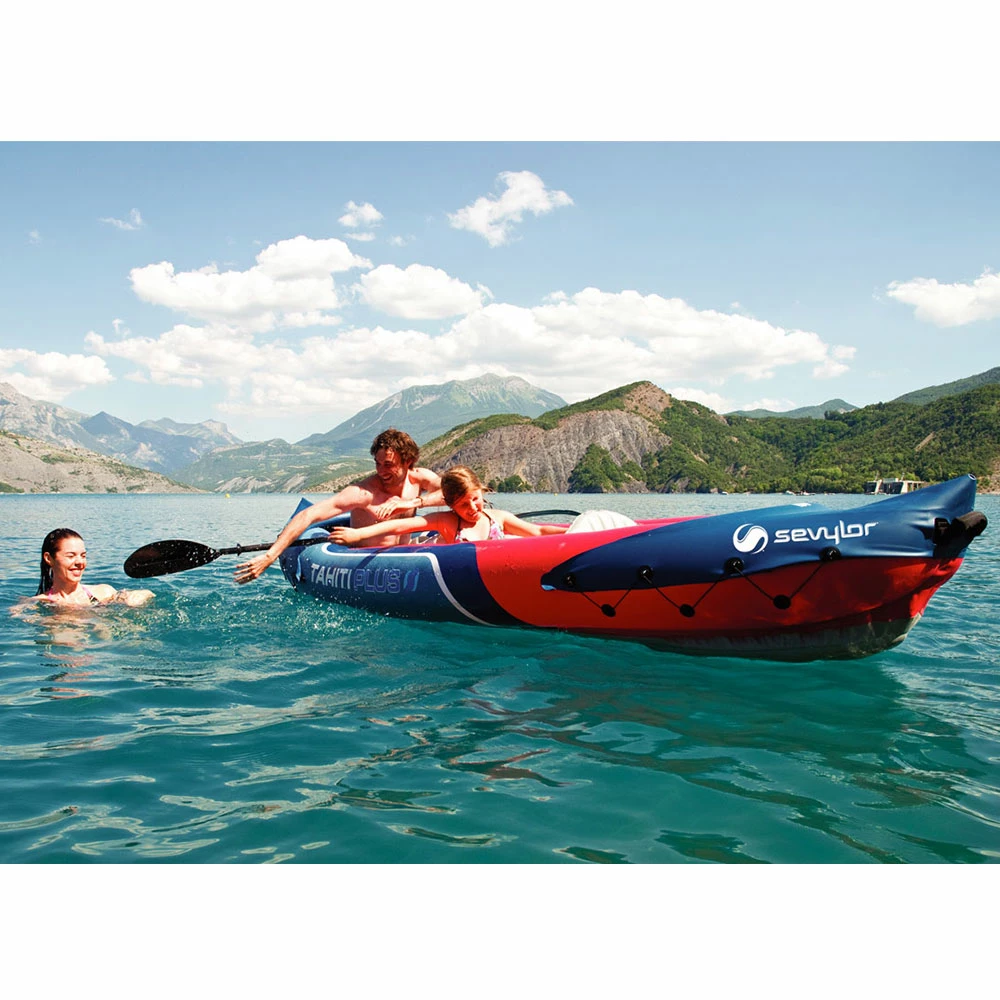 Sevylor Tahiti Plus Luftkajak Blue/Red Damen, Herren 5 Sevylor Tahiti Plus Luftkajak Blue/Red Damen, Herren – Bild 5