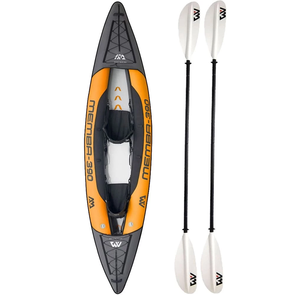 Aqua Marina Memba 390 SET Kajak-Set Orange/Grey Damen, Herren 1 Aqua Marina Memba 390 SET Kajak-Set Orange/Grey Damen, Herren