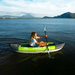 Aqua Marina Laxo 285 SET Kajak-Set Green/Grey Damen, Herren -JP-AUSTRALIEN SUP-Shop unnamed file 1736
