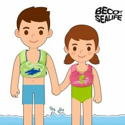 Beco-Sealife Easy Fit Schwimmweste Hai Sharky/Green Kinder -JP-AUSTRALIEN SUP-Shop unnamed file 1838