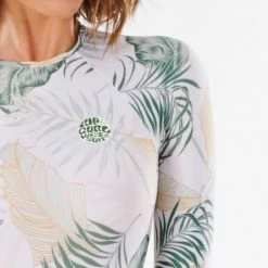 Rip Curl Coastal Palms UV Longleeve Boyleg Surfanzug White Damen -JP-AUSTRALIEN SUP-Shop unnamed file 1883