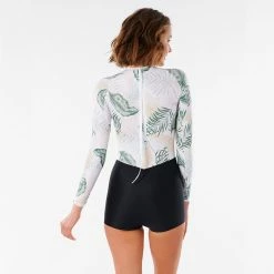 Rip Curl Coastal Palms UV Longleeve Boyleg Surfanzug White Damen -JP-AUSTRALIEN SUP-Shop unnamed file 1884