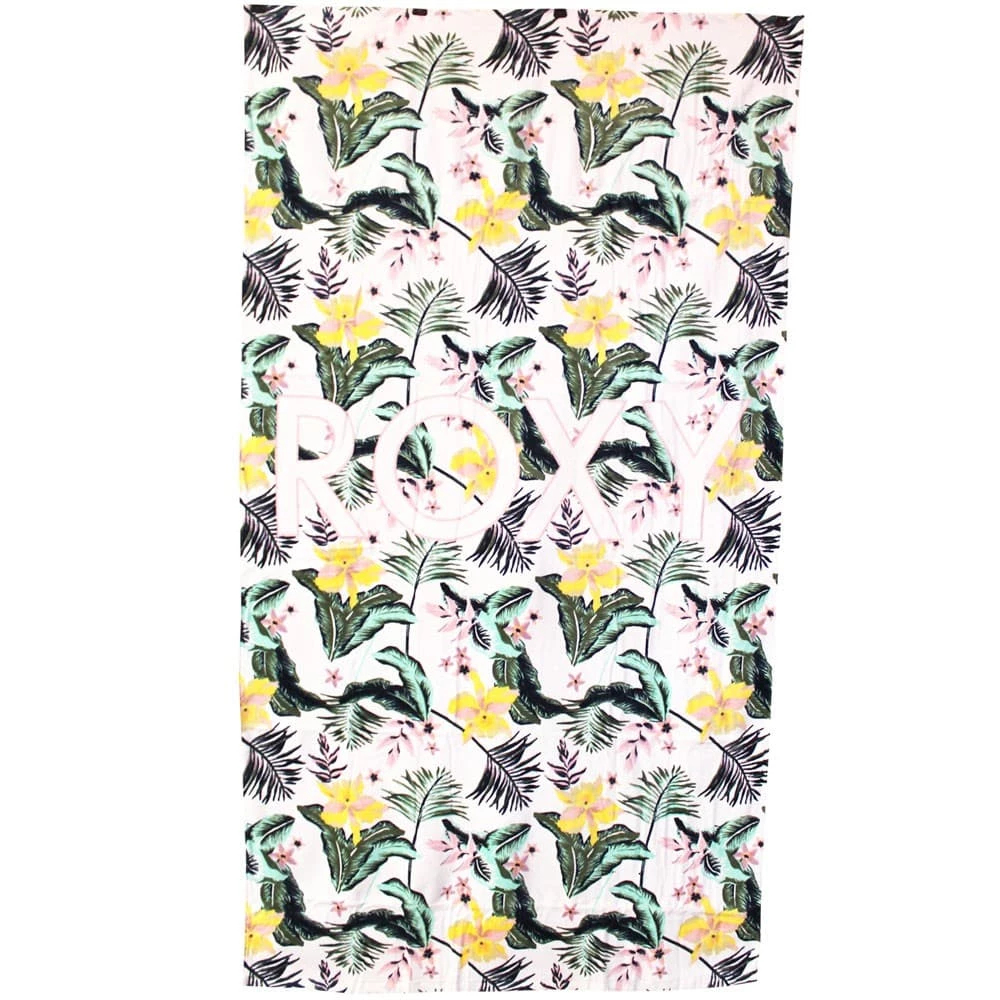 Roxy Cold Water Strandtuch Bright White/Praslin Damen 1 Roxy Cold Water Strandtuch Bright White/Praslin Damen