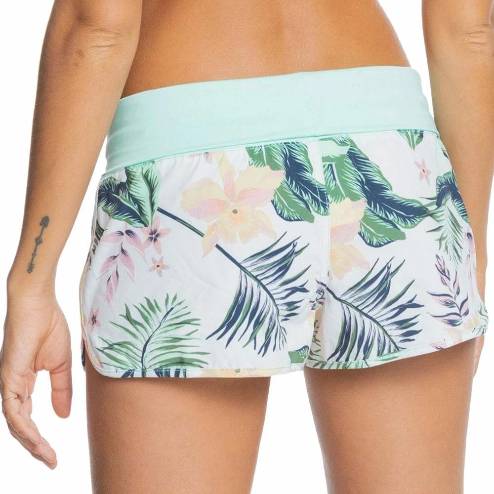Roxy Endless Summer Boardshorts Bright White/Praslin Damen 3 Roxy Endless Summer Boardshorts Bright White/Praslin Damen – Bild 3