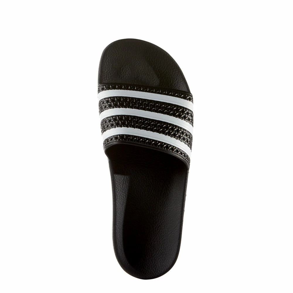 Adidas Originals Adilette Slipper Black/White Damen, Herren 7 Adidas Originals Adilette Slipper Black/White Damen, Herren – Bild 7
