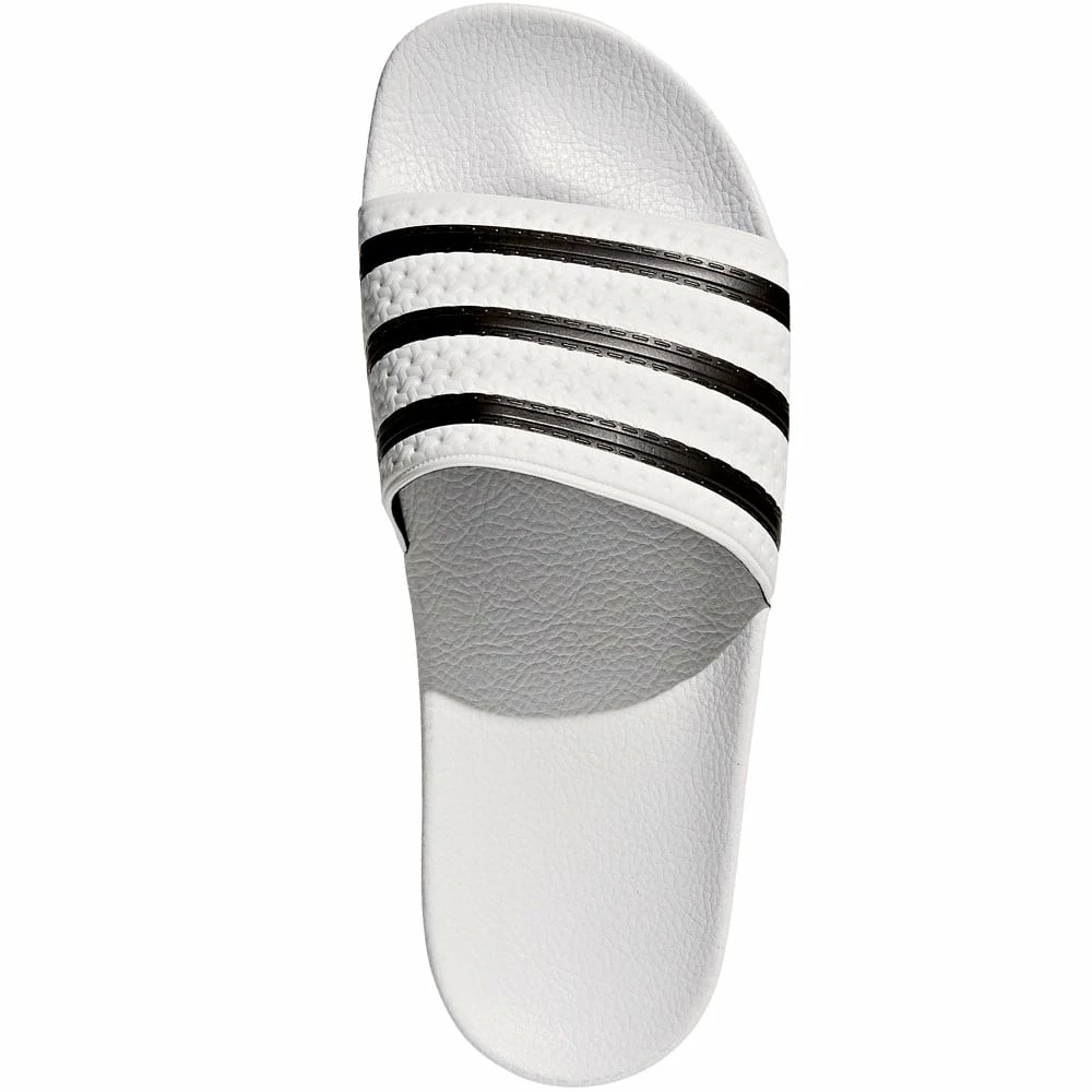 Adidas Originals Adilette Schlappen White/Core Black Damen, Herren 2 Adidas Originals Adilette Schlappen White/Core Black Damen, Herren – Bild 2