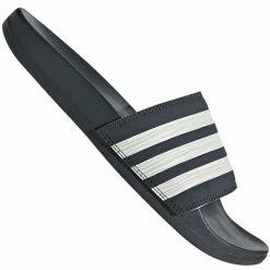 Adidas Performance Adilette Comfort Schlappen Grey Six/Raw White Damen, Herren