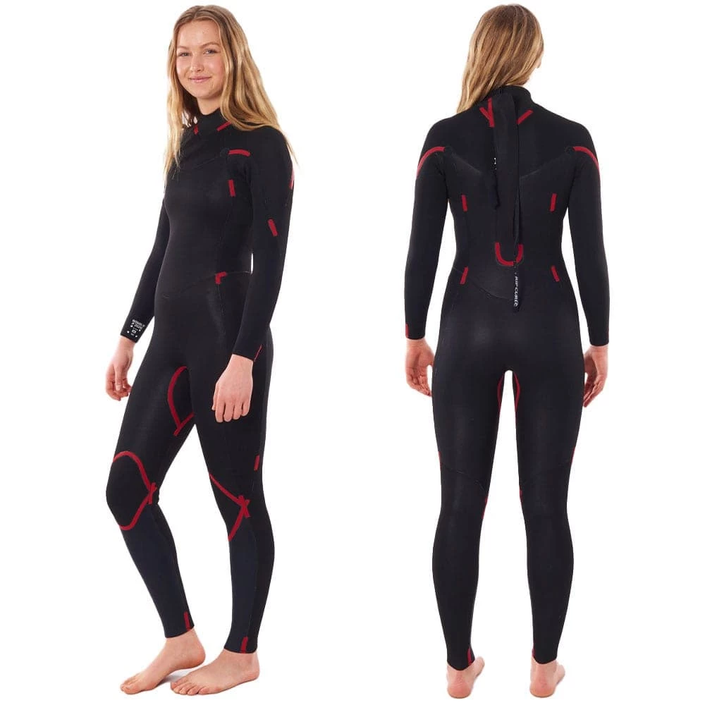 Rip Curl Omega 3/2 GB BZ Steamer Neoprener Black Damen 3 Rip Curl Omega 3/2 GB BZ Steamer Neoprener Black Damen – Bild 3