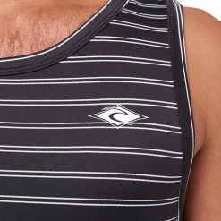 Rip Curl Plain Stripe Tank Muskelshirt Black Herren 5 Rip Curl Plain Stripe Tank Muskelshirt Black Herren -JP-AUSTRALIEN SUP-Shop unnamed file 2153