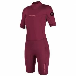 Neilpryde 2/2 Spark Shorty BZ Springsuit Surfanzug Maroon/Coral Damen