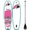 F2 Ocean Kids Girl 8'2'' SET Stand Up Paddle Board Pink Kinder