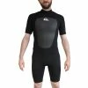 Quiksilver 2/2mm Prologue Back Zip Short Springsuit Black Herren