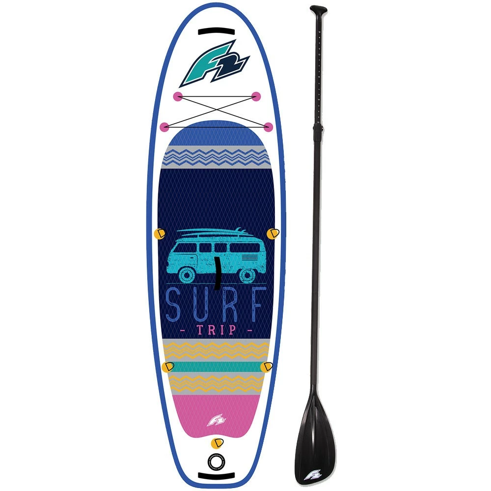 F2 Surf Trip Kids SET 9'2'' ISUP Blue Kinder 1 F2 Surf Trip Kids SET 9'2'' ISUP Blue Kinder