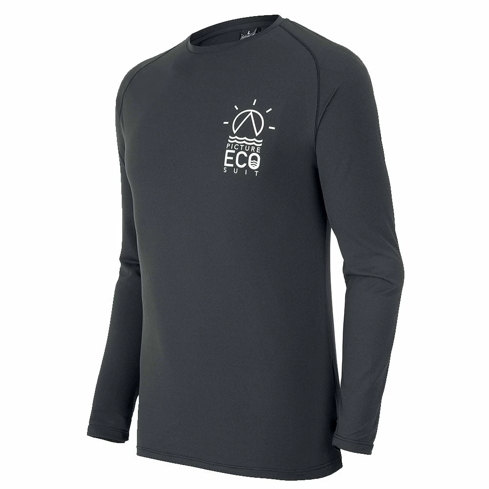 Picture Damien Longsleeve Surf Surfshirt Black Herren 5 Picture Damien Longsleeve Surf Surfshirt Black Herren – Bild 5