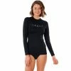 Rip Curl Golden Rays UV Longsleeve Surf-Shirt Black Damen