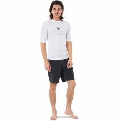 Rip Curl Corps UV Shortsleeve Wassershirt White Herren -JP-AUSTRALIEN SUP-Shop unnamed file 2344