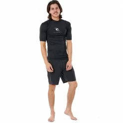 Rip Curl Corps UV Shortsleeve Surfshirt Black Herren -JP-AUSTRALIEN SUP-Shop unnamed file 2357