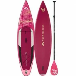Aqua Marina Coral Touring SET 11'6'' Stand Up Paddle Board Pink Damen