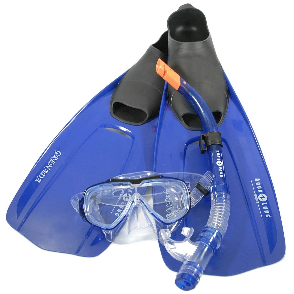 Aqua Lung Grenada Schnorchelset Blue Damen, Herren 1 Aqua Lung Grenada Schnorchelset Blue Damen, Herren