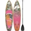 F2 Happiness Woman 10'0'' SET Stand Up Paddleboard Allover Damen