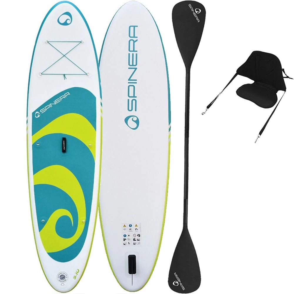 Spinera Classic 9'10'' Pack 3 SET I-SUP Green/Teal Damen, Herren 1 Spinera Classic 9'10'' Pack 3 SET I-SUP Green/Teal Damen, Herren