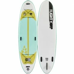 Lightboardcorp Yoga Recreational Silver 10'6'' Yoga-ISUP Green Damen, Herren