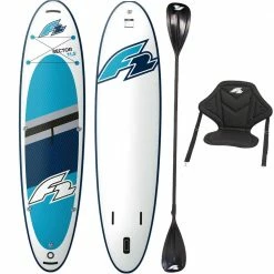 F2 Sector 10'5'' SET-VERSION Stand Up Paddle Board Blue Damen, Herren