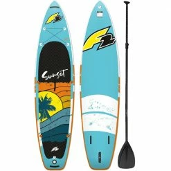 F2 Sunset 11'2'' SET ISUP Im Set Turquoise Damen, Herren